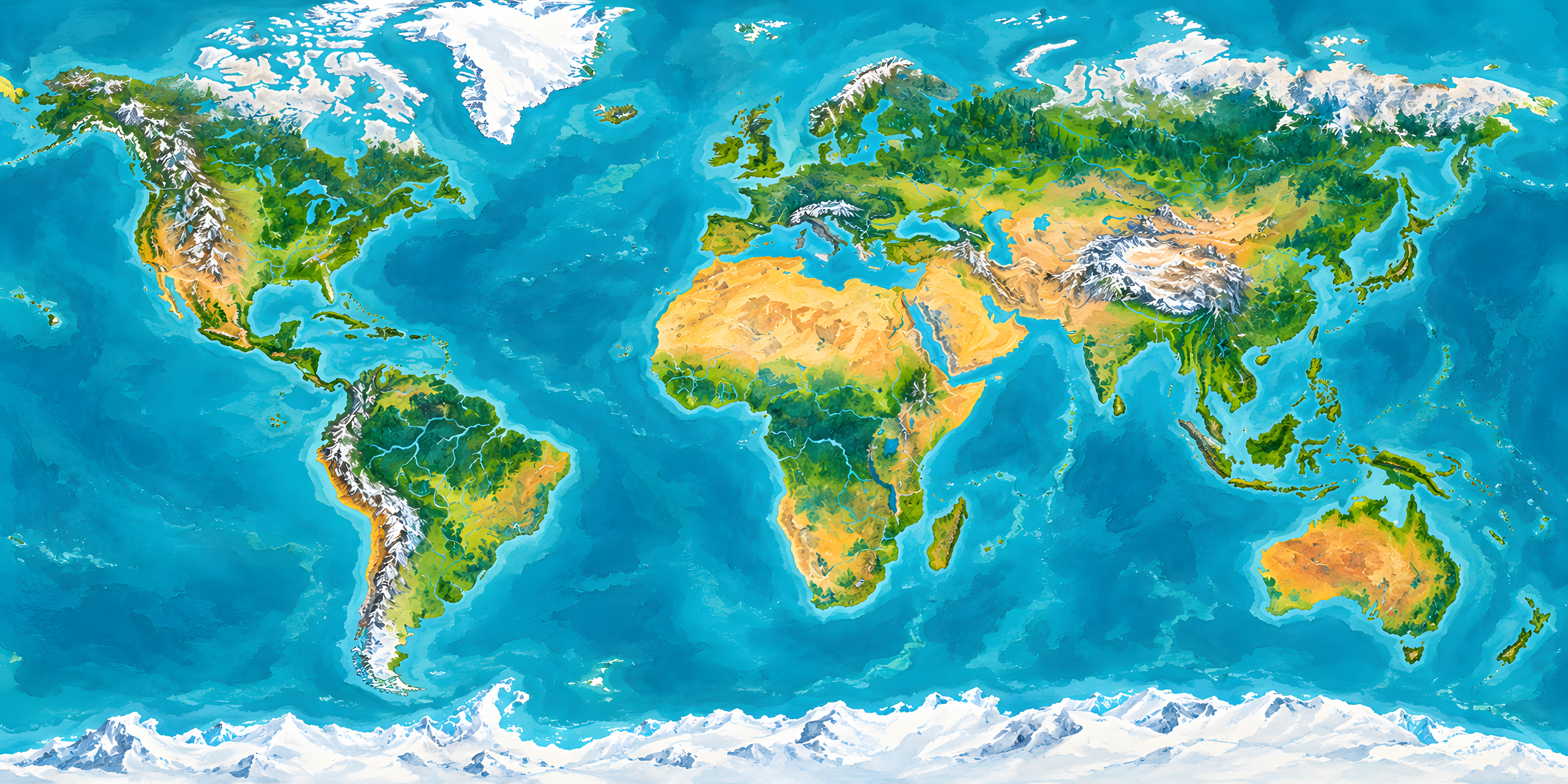The colourful illustrated world of The Global Table